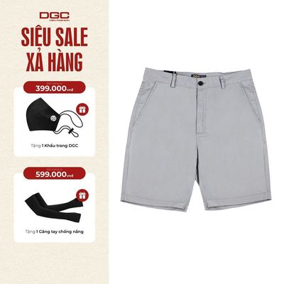 Quần short nam DGCs màu sắc mang phong cách thể thao năng động, chất vải mềm mịn cao cấp SQSBA09M