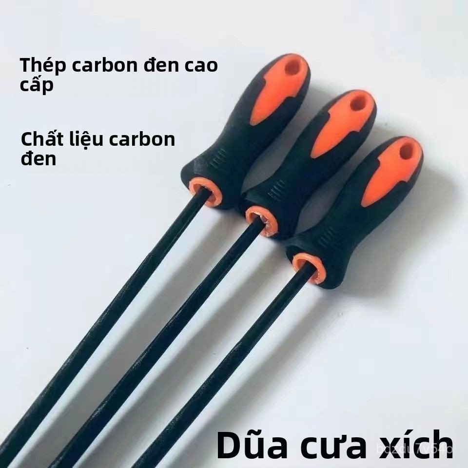 Dũa chuyên dụng cho xích, phụ kiện máy cưa xích, dũa xích cho máy cưa xăng, dũa máy cưa xích, dũa má