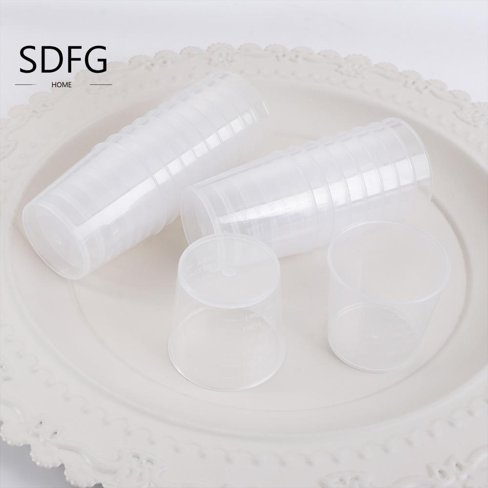 SDFG Cốc tốt nghiệp SDFG Dụng cụ đo nhựa trong suốt bằng nhựa