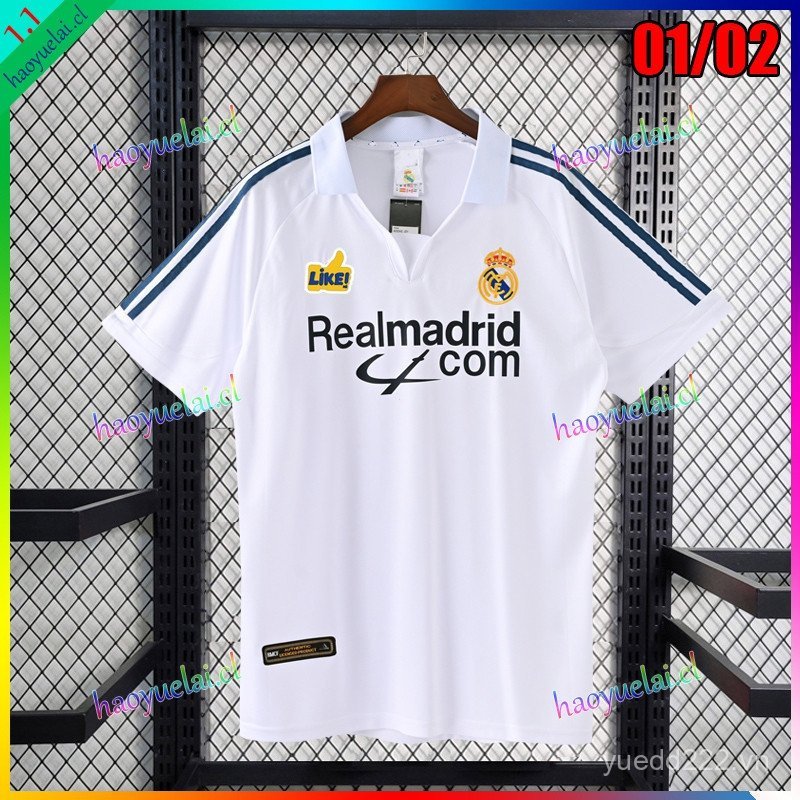 Real Madrid 01 / 02 Casa Futbol Jersey DPWZ