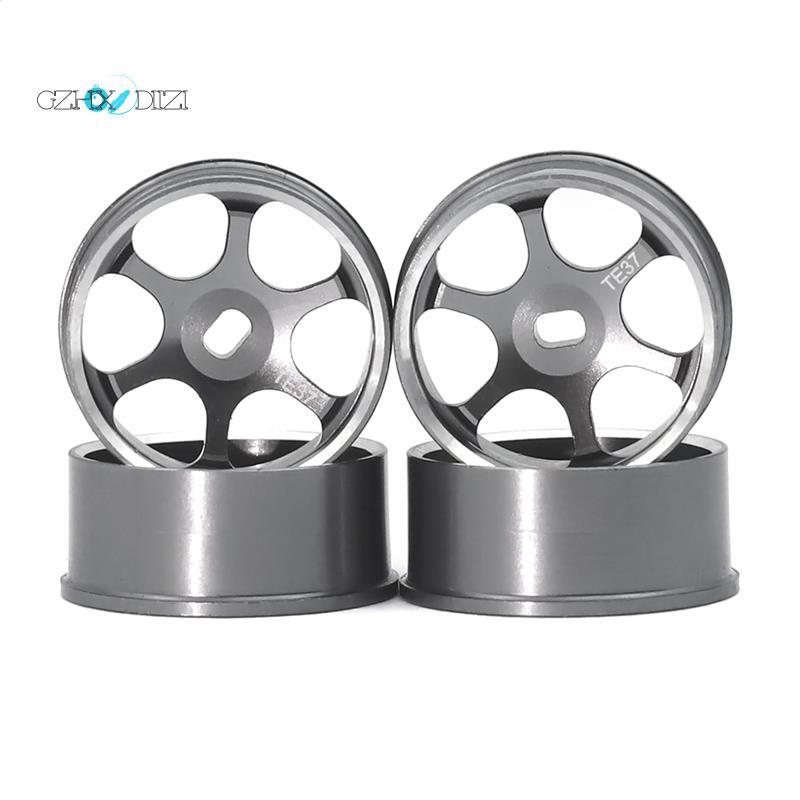 4 RC Xe Trôi Lốp Kim Loại Bánh Xe Hub Cho 1 / 28 MINI-Z MINI-Q GLA IW04 RC Xe Nâng Cấp Phần