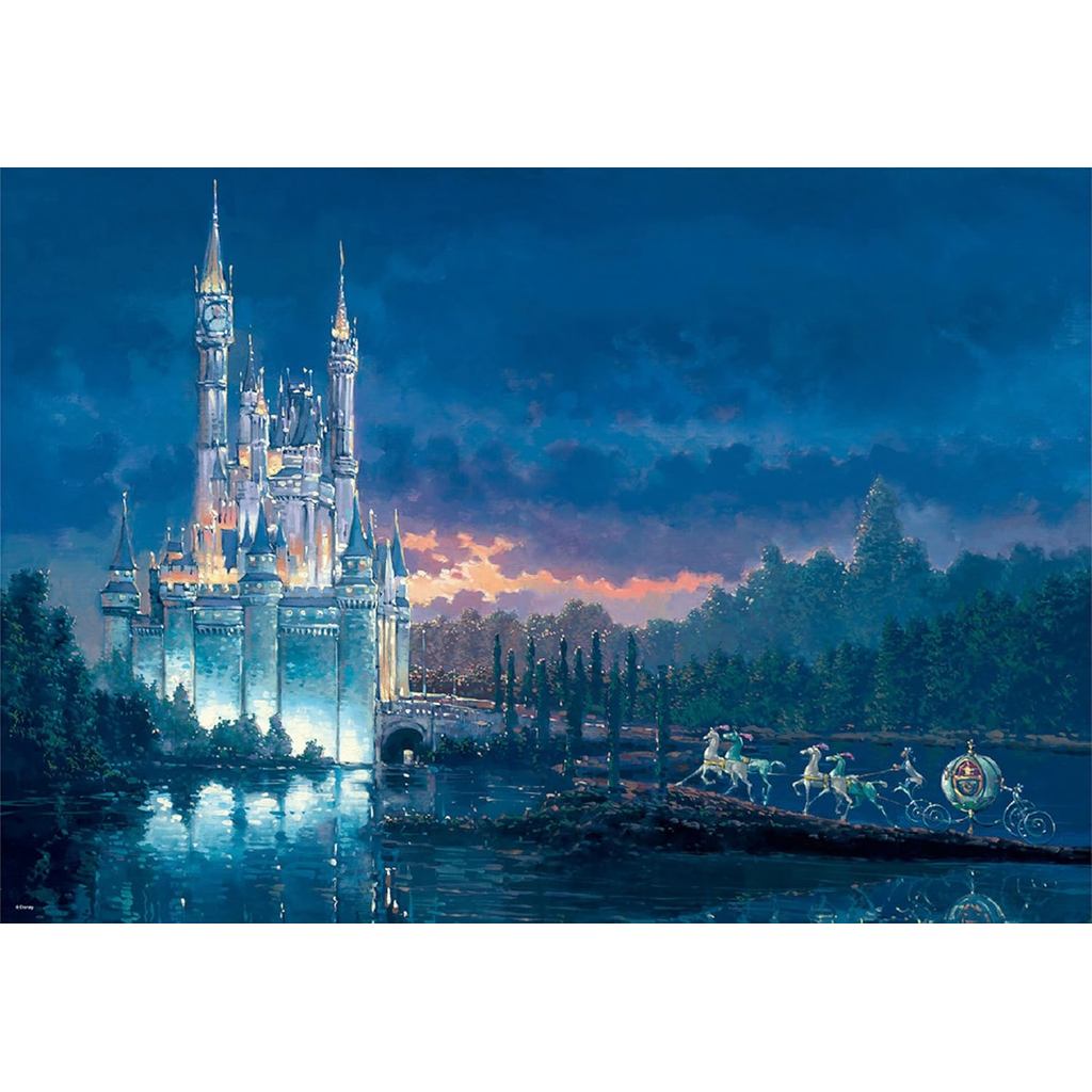 Tenyo Made in Japan 1000 Piece Jigsaw Puzzle Disney Cinderella Moment Away (51x73.5cm) D-1000-438 In