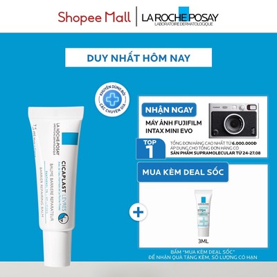 Kem Dưỡng giúp phục hồi độ ẩm & bảo vệ môi La RochePosay Cicaplast Lips 7.5ml