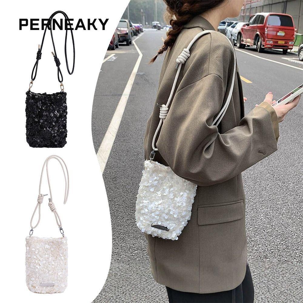Túi đeo chéo PENEAKY, Túi đeo vai lấp lánh, Túi xách Bling Bling Bling thời trang quyến rũ