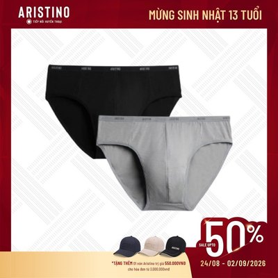 [Combo 2] ARISTINO Combo 2 Quần Lót Nam Briefs Bamboo ABF011EXP02 Siêu Nhẹ Mềm Mịn Kháng Khuẩn Thấm Hút Thoáng Mát