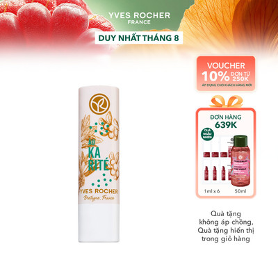 Son dưỡng bơ hạt mỡ Yves Rocher Lip Balm Shea Butter 4.8G