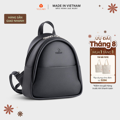 Balo Yuumy (Thời trang nữ cỡ trung phong cách - Balo da Seasand YBA100)