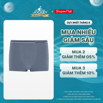 Quần Lót Nam Jockey Dáng Trunk Boxer Seam Free Mềm Mại Kháng Khuẩn - J9118