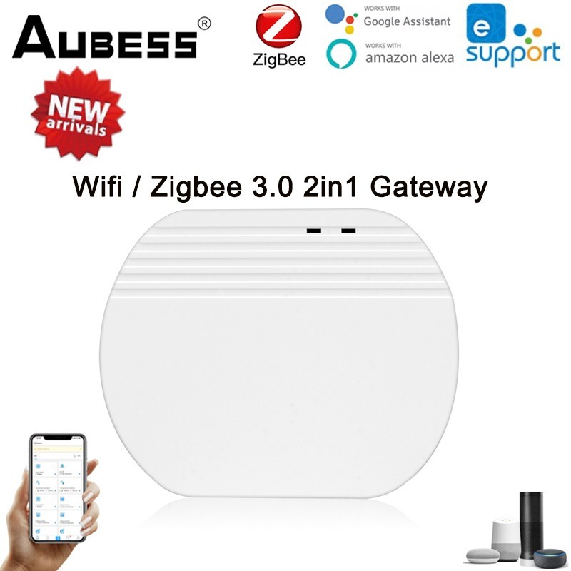 [Sleek] Ewelink Smart Zigbee Wireless Gateway Hub Nhà thông minh Cầu toàn nhà Ewelink Ứng dụng Điều 
