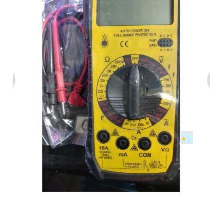 - Đồng hồ đo điện vạn năng DT-9205A .....