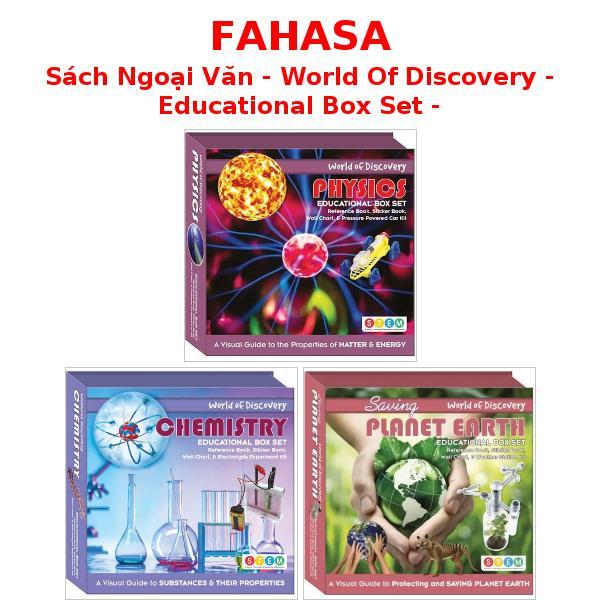 Sách Ngoại Văn - World Of Discovery - Educational Box Set - Physics/Chemistry/Saving Planet Earth