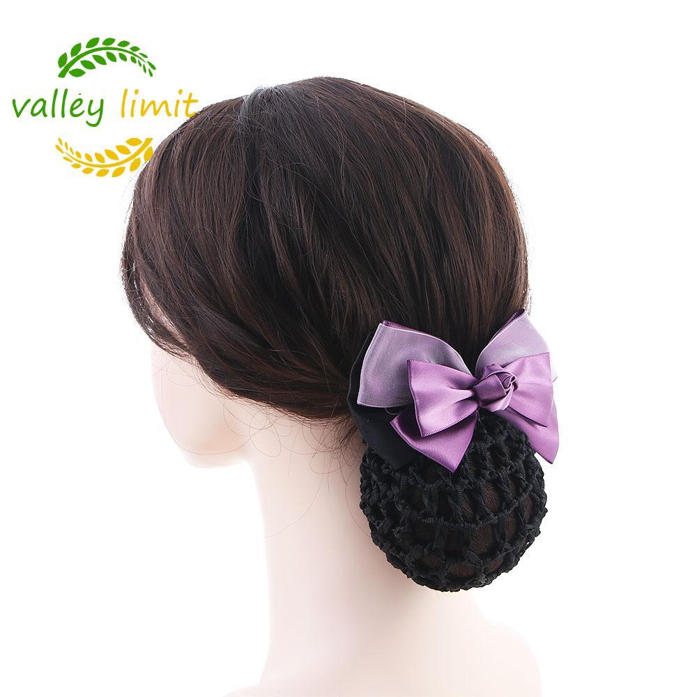 valley limit VALLEY LIMIT Snood Fashion Bank Rose Barrette Kẹp tóc nữ chuyên nghiệp