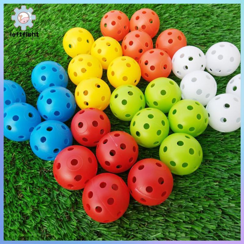 TRÁI 10 Chiếc Bóng Golf Trong Nhà Bóng Tập Golf Bóng Golf Bóng Có Lỗ Golf Traini GHT