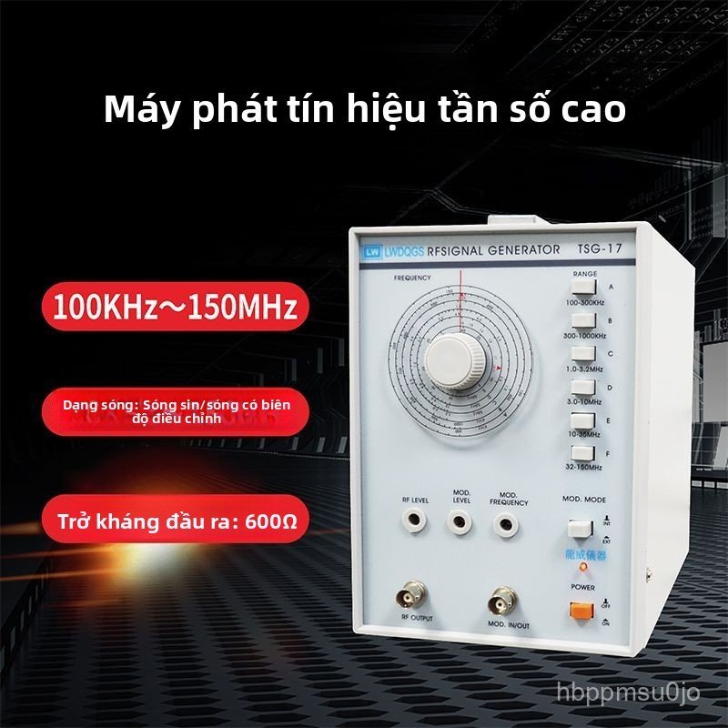 Máy phát tín hiệu tần số cao thấp Longwei 101 10Hz-1MHz xung 150MHz, độ chính xác cao, bền đẹp, dễ d