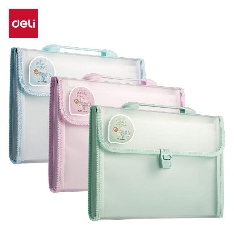 Deli Jelly Sunny Day 13-Lattice Ngang Organ Gói Túi Bảo Quản Nhiều Lớp 9.6 Deli Jelly Sunny Day 13-L