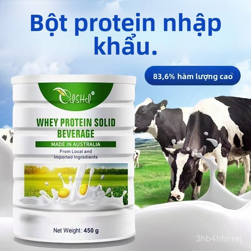 Whey protein Nature's Way Úc, người già, người lớn, ít béo, quà tặng, 450g, chính hãng