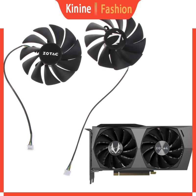 KIN 1 2PC 89mm GA92S2U 12V 4Pin Card Đồ Họa Quạt Làm Mát Cho ZOTAC GAMING GeForce RTX 3060 RTX 3060 