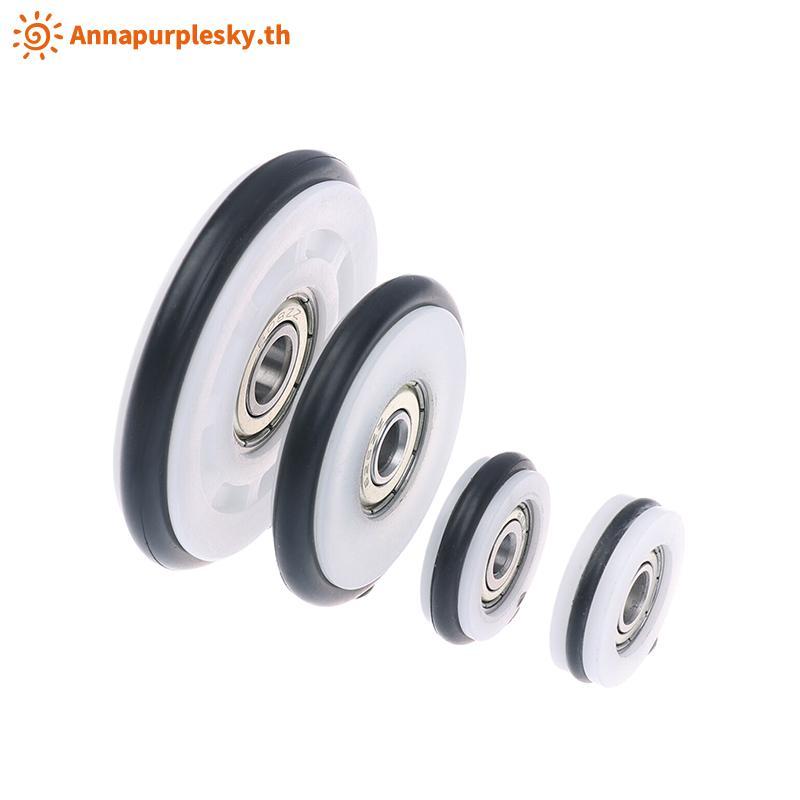 Ròng rọc bánh xe lăn không tiếng ồn Annapurna phủ cao su để câu cá, 1 cái 625z 695z Board Tool TH