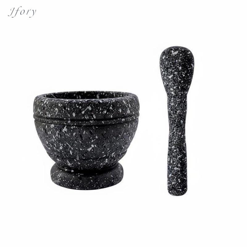 Jfory Tỏi Mortar Và Pestle Dễ Dàng Vệ Sinh Tỏi Masher Bát Chống Mài Mòn