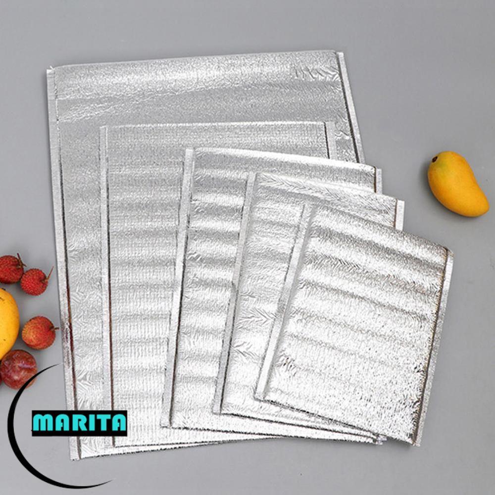 MARITA 50 chiếc Túi cách nhiệt dã ngoại Túi làm mát gấp di động