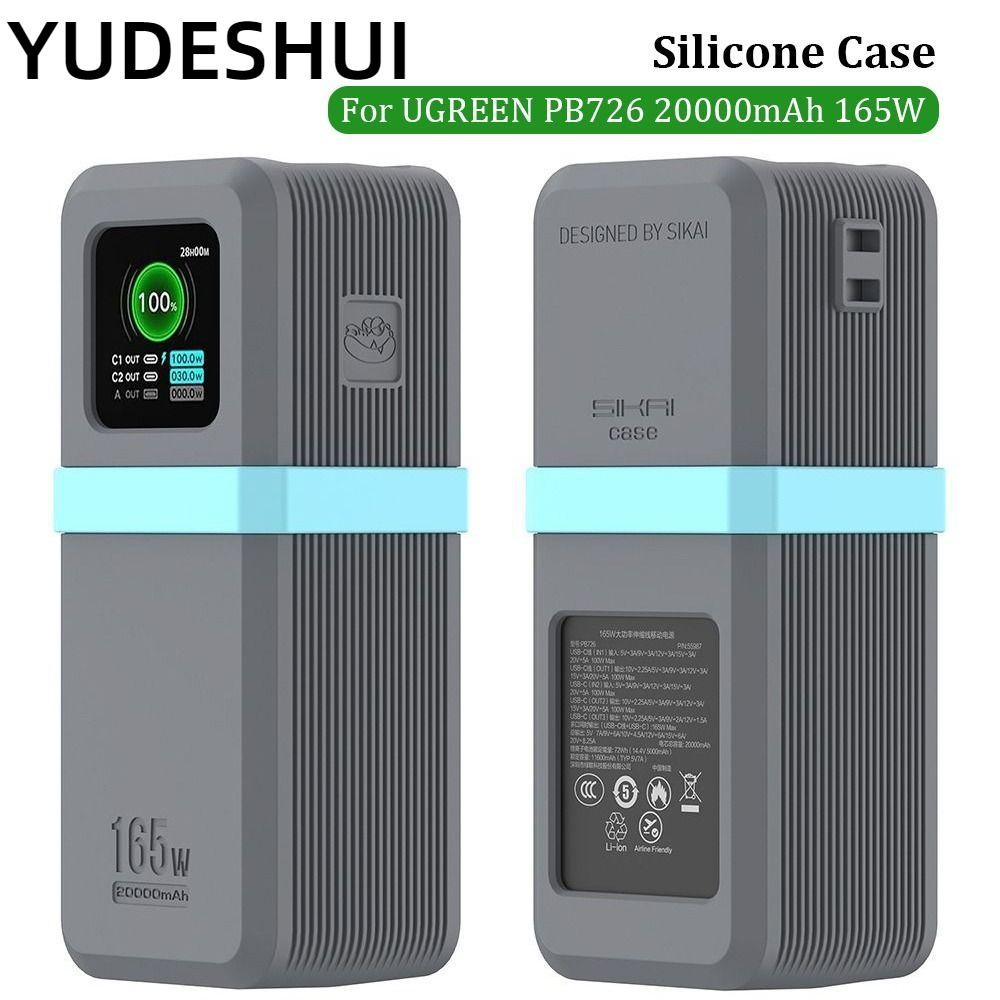 YudhUI Silicone, Bảo vệ di động chống sốc, Chất lượng cao Chống trượt mềm chống bụi cho UGREEN PB726