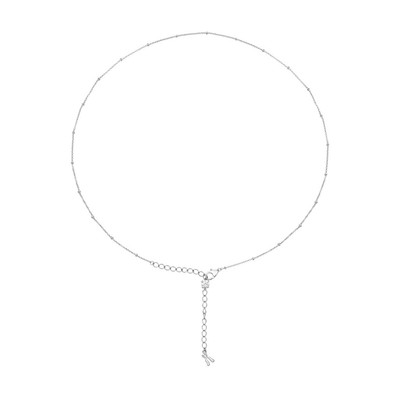 Dây cổ Bạc đính đá STYLE By PNJ XM00W060057