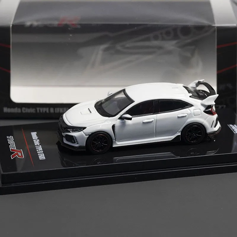 INNO 1/64 Honda Civic Type-R FK8 Hợp Kim Trắng Diecast Xe Mô Hình Đồ Chơi Quà Tặng Sinh Nhật
