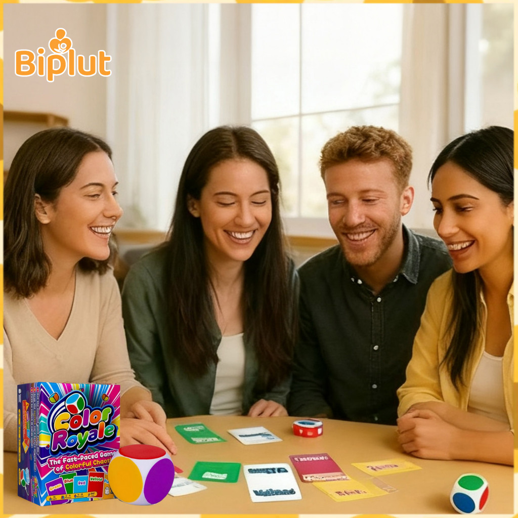 Biplut Trò chơi bài nhiều người chơi 2-8 Người chơi Trò chơi bài Trò chơi kết hợp màu sắc thú vị cho