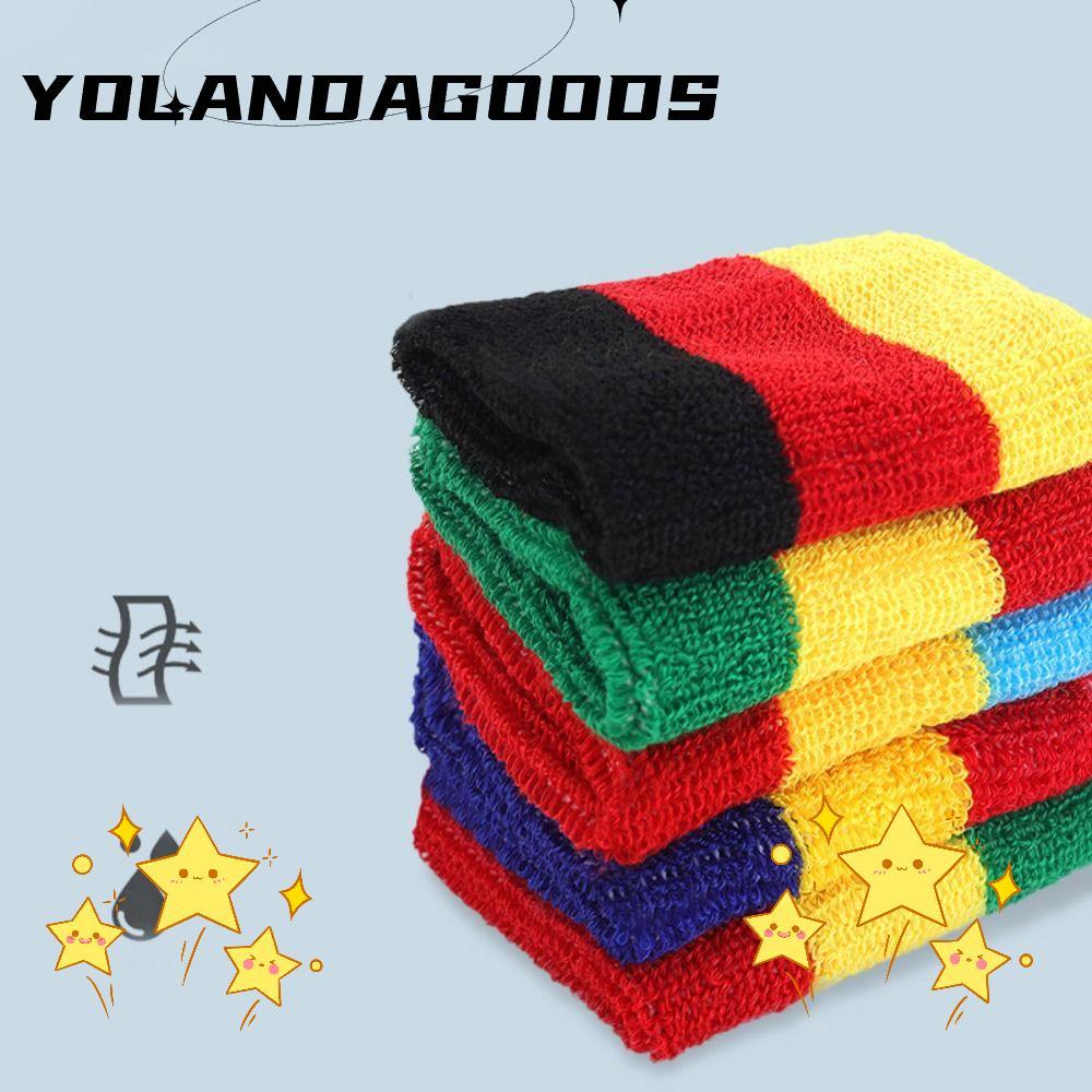 Dây đeo hỗ trợ cổ tay YOLA, Fitness Run Gym Cuff Tennis Dây đeo cổ tay, Khăn mồ hôi bền Bảo vệ bông 