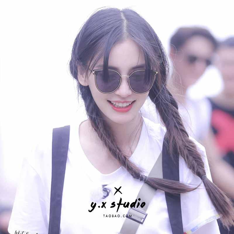 2026 Star Angelababy Yang Ying Cùng Phong Cách Kính Mát Phong Cách Mới Influencer Kính Mát Xu Hướng 