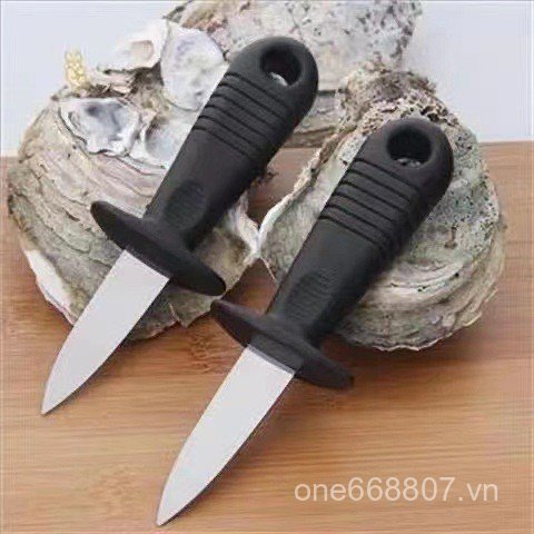 Oyster Knife Oyster Knife Shell Opening Knife Sea Oyster Oyster Oyster Opening Handy Tool Hải sản Da