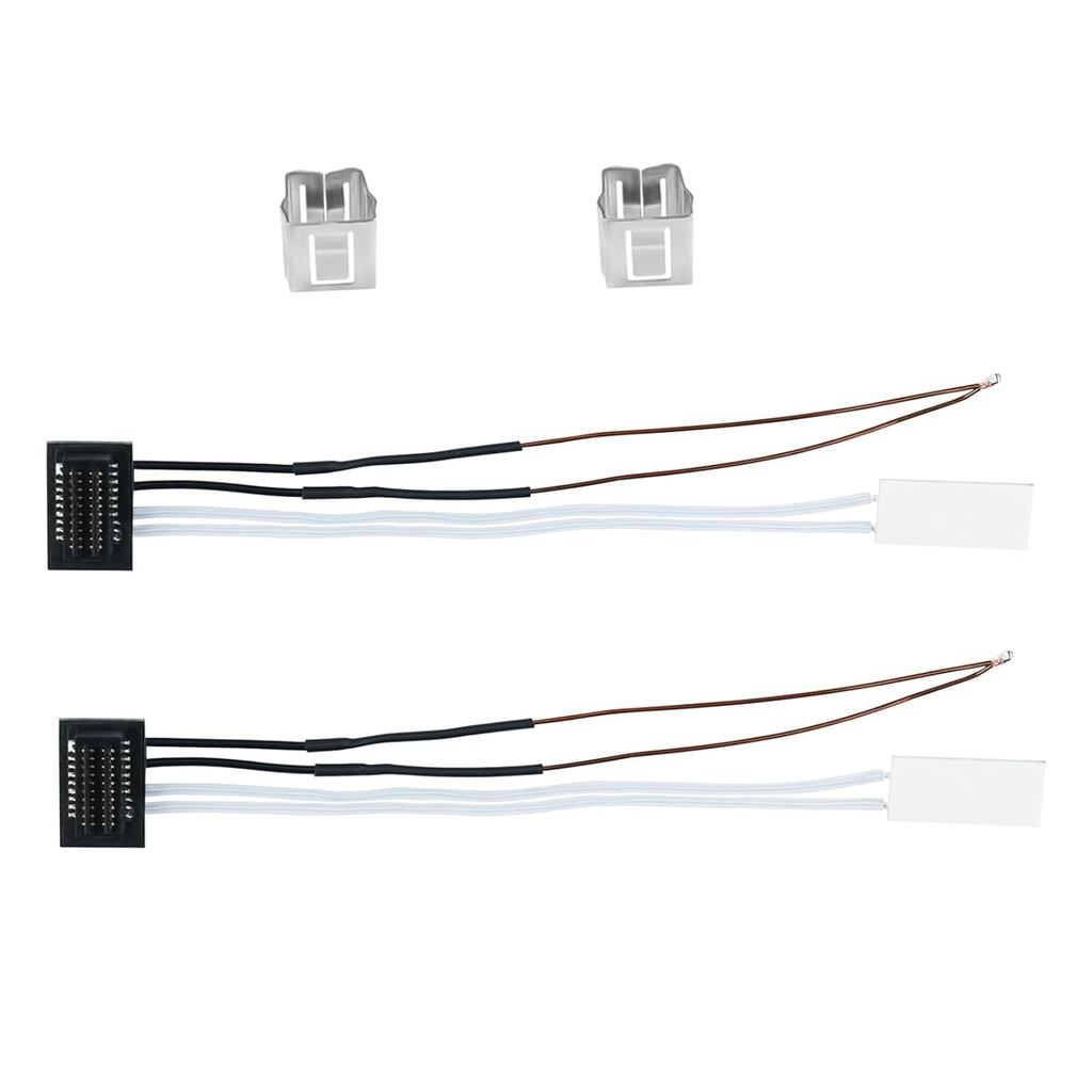 2 Bộ 24V 48W Gốm Nóng & Nhiệt Điện Trở Có Kẹp Giữ- Dòng P1 Tương Thích Với Bambulab P1P P1S P1S Comb