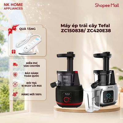 Máy ép trái cây tốc độ chậm Tefal ZC150838/ ZC420E38 - Công suất 150W - Bảo Hành Chính Hãng 24 tháng
