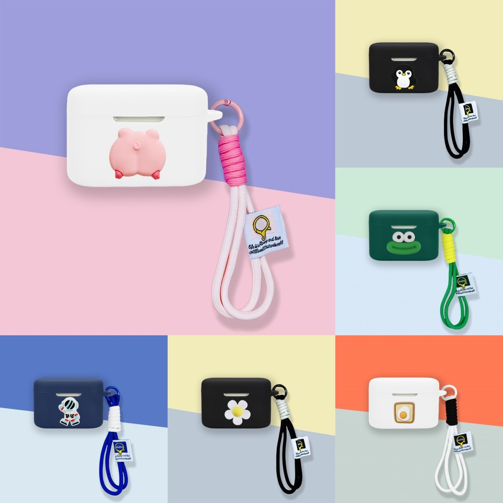 Suitable for ROSESELSA OPENFEEL Case ROSESELSA OpenFeel Cartoon Piggy Shiba Inu Cute Penguin Silicon