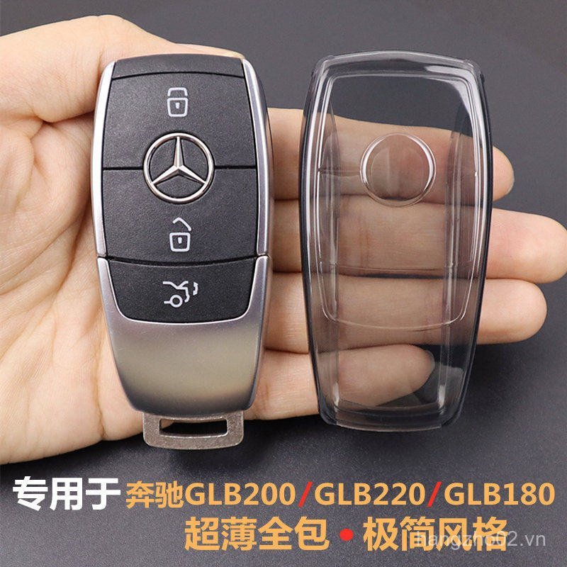 Dành riêng cho Mercedes-Benz glb200 Chìa Khóa Loại glb220 Xe glb180 Siêu Mỏng Trong Suốt 5EBN