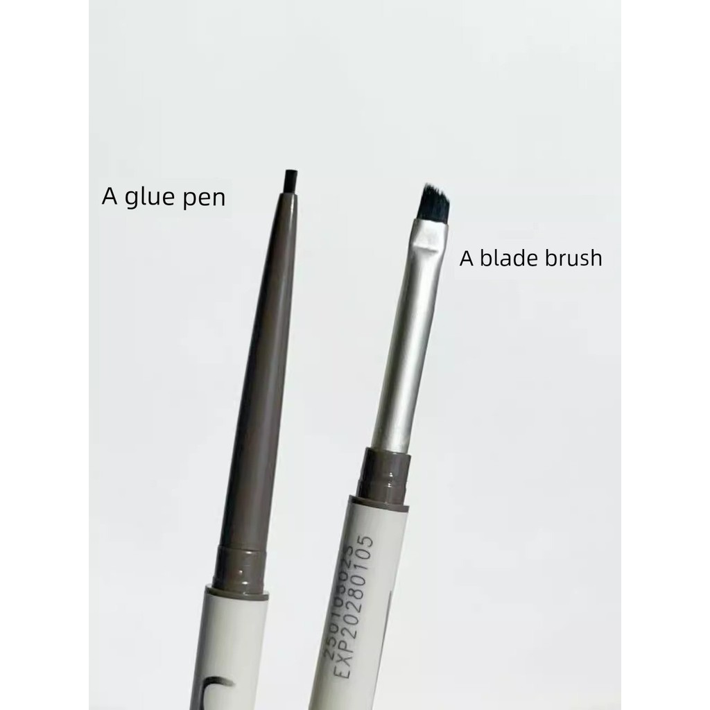 eyeliner chì kẻ mắt Bút kẻ mắt UKISS Bút Gel hai đầu Blade Brush Bút kẻ mắt siêu mịn không dễ nhòe l