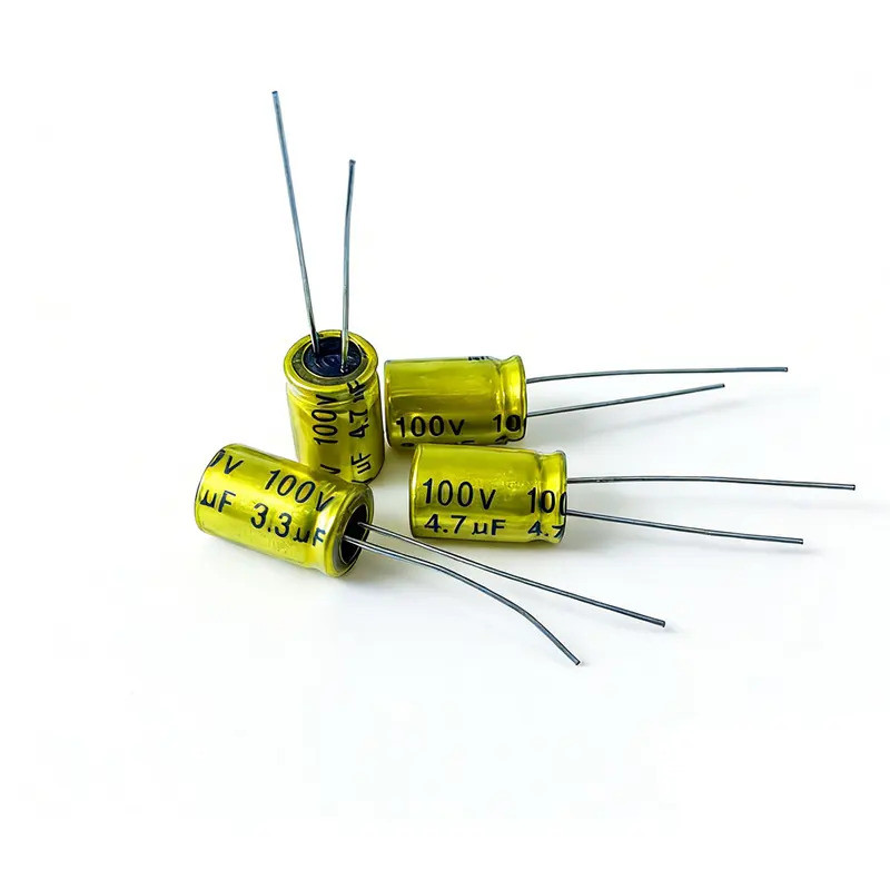 CHIP 10 Chiếc Điện Cực Âm Thanh Tụ Điện NP 100V 1 / 2.2 / 3.3 / 4.7 / 5.6 / 6.8 / 10 / 15 / 22 / 33 
