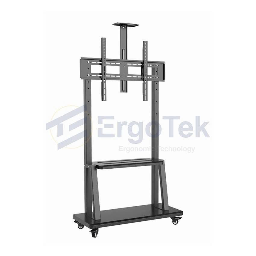 Giá Treo Tivi Di Động Cỡ Lớn ErgoTek E2500 60 - 110 Inch - Có Bánh Xe Di Chuyển ( Hàng Nhập Khẩu )