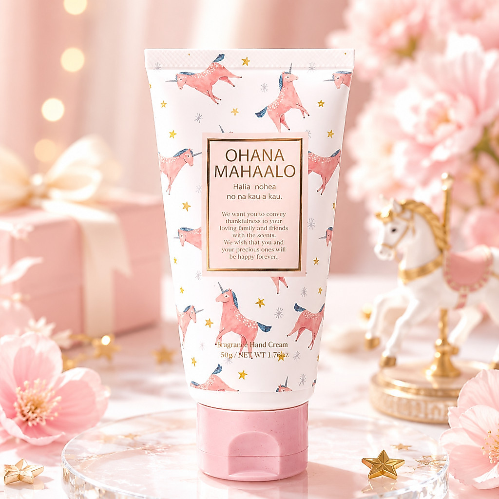 [OHANA MAHAALO] Fragrance Hand Cream - Haria Nohea Floral Amber Aromatic Fluid