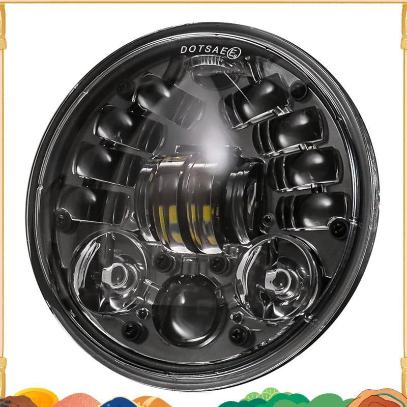 Đa Năng 5.75 Inch Đèn Pha LED 5 3 / 4 Inch LED DRL Hi / Lo 36W Chùm Xe Máy Bật Đèn Pha Chạy Ban Ngày