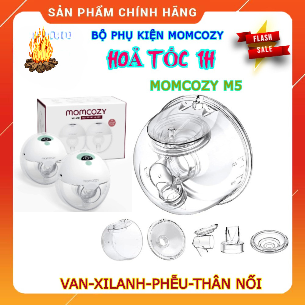 (HoảTốc1h) Phụ kiện Máy hút sữa S9 S9Pro S12 S12Pro thay thế - Van silicon, phễu, cup, cổ nối, màng 