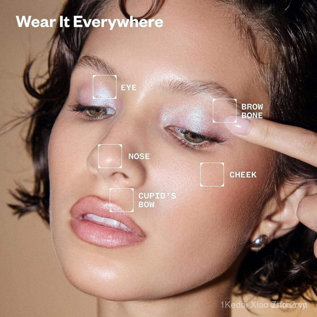 KosasShinyObjectsWetGlistenPowderHighlighterforFace + Eyes, Nhúng CMCL 9JK6