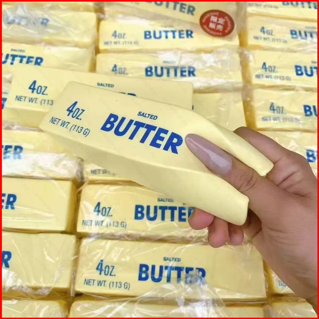 GL Siêu Dưỡng Ẩm Mềm Chậm Phục Hồi Bơ Thanh Dải Squishy Fidget Đồ Chơi Học Sinh Giảm Căng Thẳng Bóp 