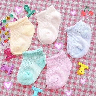 Tất len lưới cho bé sơ sinh ( set 5 đôi )