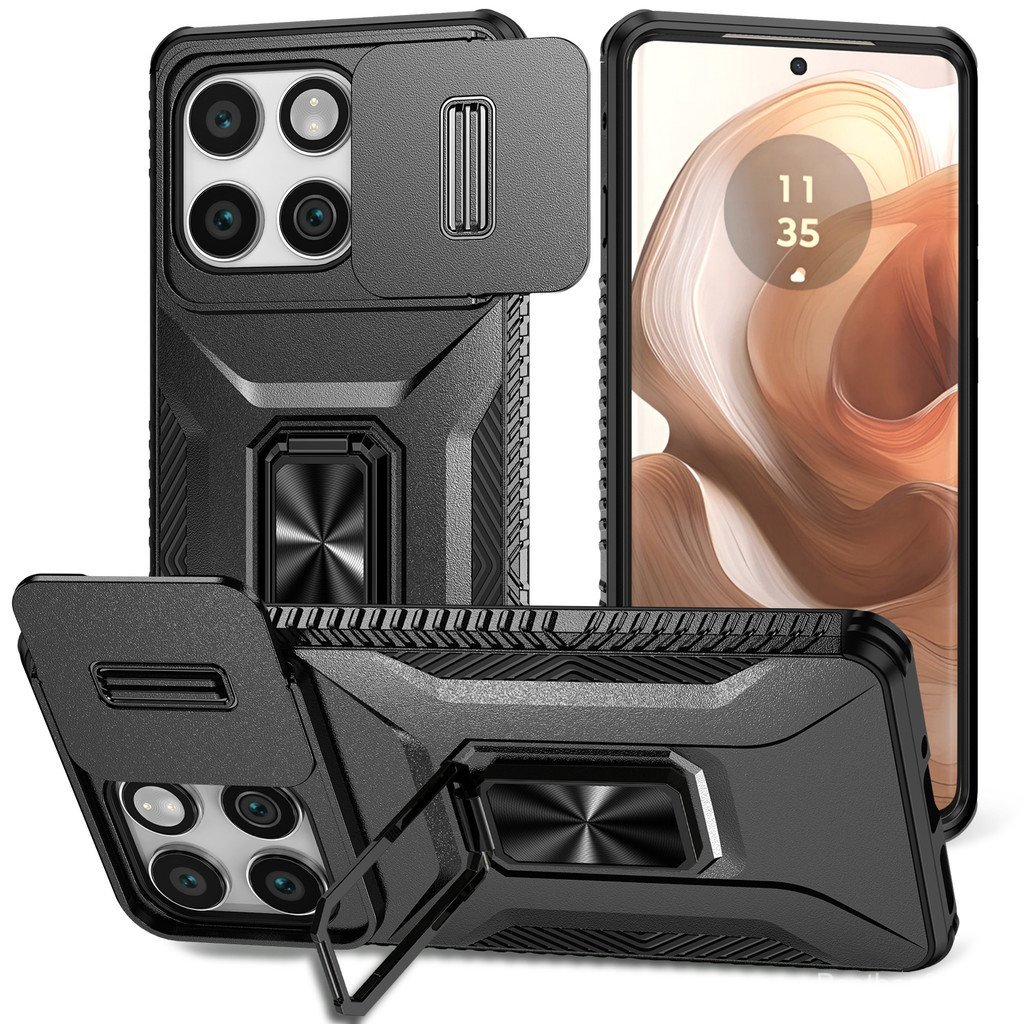 Ốp Điện Thoại Cho moto Gplay G stylus 5G Giá Đỡ Chống Sốc Vỏ Bảo Vệ PC + TPU 2 Trong 1