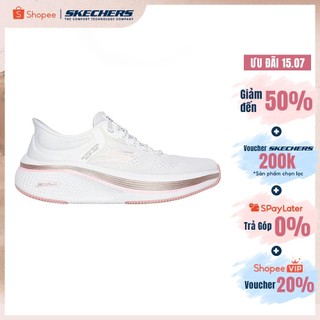 Giày Thể Thao Nữ Skechers Slip-ins GOrun Elevate 2.0 Banyan Chạy Bộ-129006-WPK Air-Cooled Memory Foam Online Sale