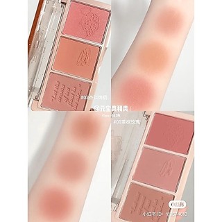 [HOLD LIVE] Bảng Phấn Má HOLD LIVE 3 Ô (HL461)
