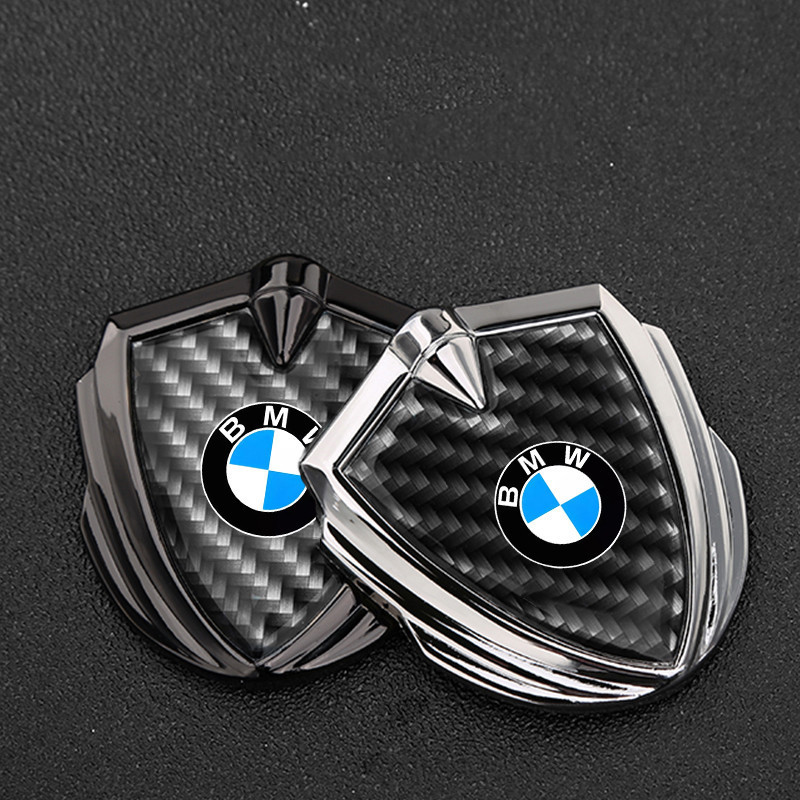 Tự Động Biểu Tượng Tạo Kiểu Lá Chắn Dán Thân Bên Ngoài Phụ Kiện Trang Trí Cho Xe BMW F30 E60 F10 E90