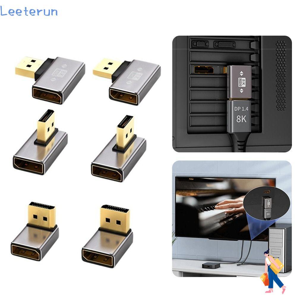 Bộ chuyển đổi cổng hiển thị LEEETERUN, Bộ chuyển đổi DP1.4 8K 60Hz DP Nam sang Nữ, Bộ mở rộng cáp DP