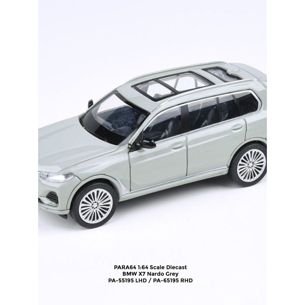 [Mẫu xe có sẵn] Xe hợp kim PARA64 1 / 64 BMW X7 SUV Mô phỏng xe mô hình Bộ sưu tập đồ chơi Đồ trang 